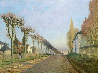 Rue de la Machine, Louveciennes, 1873